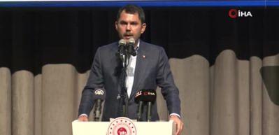 Bakan Kurum'dan dar gelirliler i&ccedil;in konut a&ccedil;ıklaması