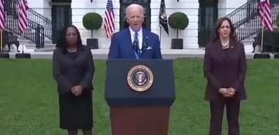 Biden'ın Nisan ayında yaptığı gaf viral oldu: 'Aozafutimfutfut&rsquo;