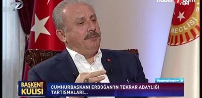 Meclis Başkanı Şentop Cumhurbaşkanı Erdoğan'ın adaylığı konusunu detaylı şekilde anlattı