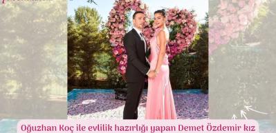 Demet Özdemir ve Oğuzhan Koç nişanlandı!