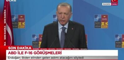 Finlandiya ve İsve&ccedil;'in NATO'ya &uuml;yelik kararını ve varılan mutabakatı Başkan Erdoğan a&ccedil;ıkladı