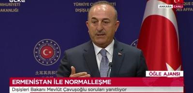 Dışişleri Bakanı Mevl&uuml;t &Ccedil;avuşoğlu'ndan Ermenistan ile normalleşme a&ccedil;ıklaması