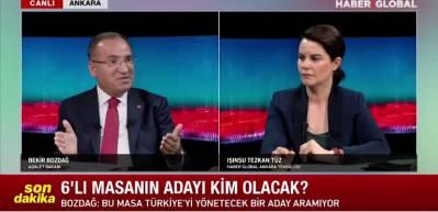 Bekir Bozdağ 6'lı masa a&ccedil;ıklaması