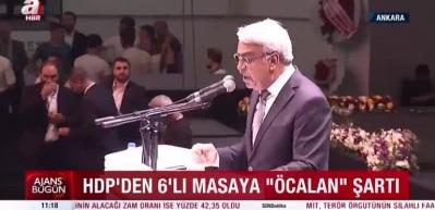 HDP'den 6'lı masaya 'bomba'! Kendi adayımızı &ccedil;ıkarırız