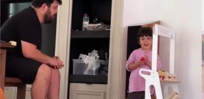 Minik Kuzey'den babası Eser Yenenler'e: Baba ne alaka?