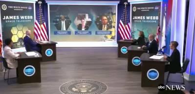 NASA ve Beyaz Saray evrenin en derin g&ouml;r&uuml;nt&uuml;s&uuml;n&uuml; paylaştı: Joe Biden'a izletildi!