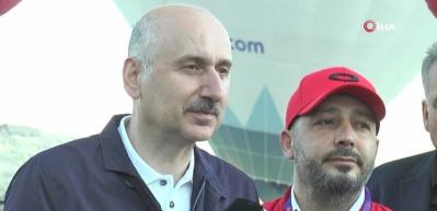 Bakan Karaismailoğlu Kapadokya semalarında...
