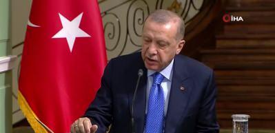 Başkan Erdoğan'dan İran'da &ouml;nemli mesajlar: Ter&ouml;r &ouml;rg&uuml;tleri her &uuml;lkenin baş belasıdır