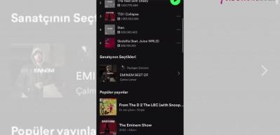 Eminem kendi sosyal platformundaki hesabına t&uuml;rk&uuml;c&uuml; Eminem'in şarkısını ekledi!
