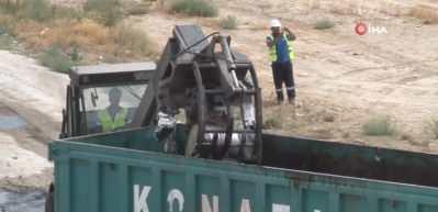 Konya'da kimyasal varillerinin araziye bırakılmasına en &uuml;st sınırdan ceza