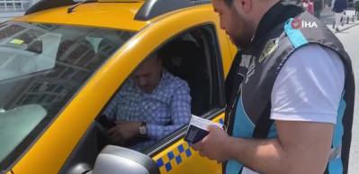 Taksicinin emniyet kemeri kurnazlığı polise takıldı!