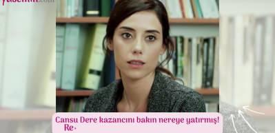 Cansu Dere onlara servet harcamış!
