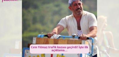 Cem Yılmaz trafik kazası geçirdi!