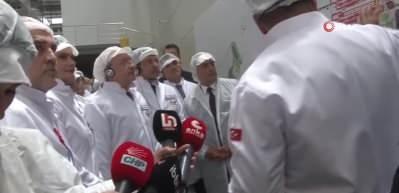 CHP Genel Başkanı Kemal Kılı&ccedil;daroğlu, Hadımk&ouml;y&rsquo;de Halk Ekmek fabrikası a&ccedil;ılışına katıldı
