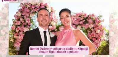Demet Özdemir yok artık dedirtti! 