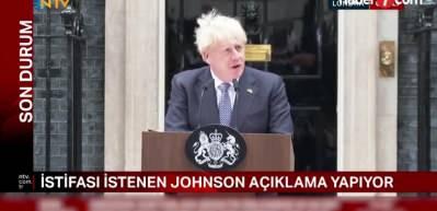 Başkan Erdoğan a&ccedil;ıkladı: Boris Johnson'ın istifası bizim i&ccedil;in iyi olmadı!