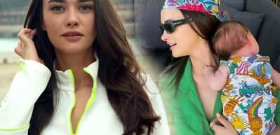 Hande Soral'dan yeni doğan bebeğiyle dans şov! 