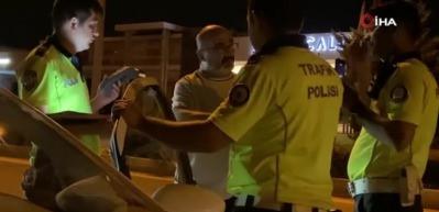 Polisin alkoll&uuml; s&uuml;r&uuml;c&uuml; ile imtihanı