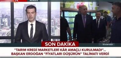 Cumhurbaşkanı Erdoğan'dan "Tarım Kredi Kooperatifleri k&acirc;r ama&ccedil;lı değil, fiyatları d&uuml;ş&uuml;r&uuml;n" talimatı!