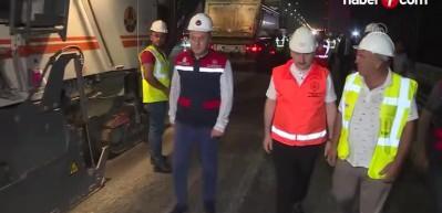 Karaismailoğlu: ''&Ccedil;alışmalarımız sabah 10 itibarı ile bitirmeyi planlıyoruz''