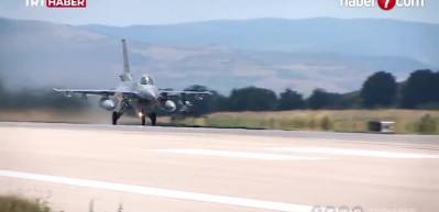 NATO'nun Karadeniz'deki g&ouml;z&uuml; T&uuml;rk F16'ları 7/24 g&ouml;revde!