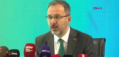 Bakan Mehmet Muharrem Kasapoğlu: Her bir &uuml;lke bizim rekorumuzu kırmaya &ccedil;alışacak