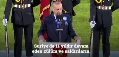 Başkan Erdoğan'dan operasyon mesajı: Bize yan bakana d&uuml;z bakmayız