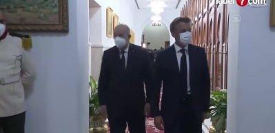 Macron Cezayir'de haddini aştı, T&uuml;rkiye i&ccedil;in k&uuml;stah s&ouml;zler s&ouml;yledi!