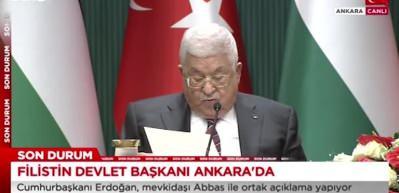 Mahmud Abbas: BM'de tam &uuml;yeliği elde etmek arzusu i&ccedil;erisindeyiz