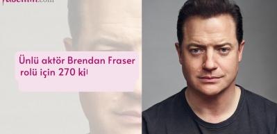 &Uuml;nl&uuml; akt&ouml;r Brendan Fraser rol&uuml; i&ccedil;in 270 kiloya kadar &ccedil;ıktı! Değişimi olay oldu
