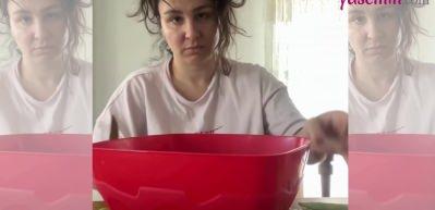 Yasemin Sakallıoğlu'nun ev kadını tiplemesi beğeni yağmuruna tutuldu!