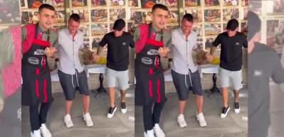 Lucas Torreira ve Muslera, CZN Burak'la halay &ccedil;ekti!