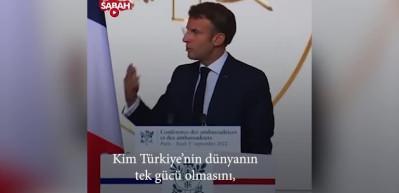 Macron'dan &ccedil;arpıcı T&uuml;rkiye ve  Erdoğan itirafı!