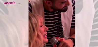 Seda Sayan ve eşi &Ccedil;ağlar &Ouml;ktem'den romantik dakikalar!