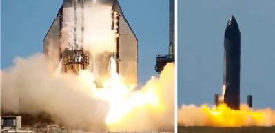 SpaceX'in roket testinde yangın &ccedil;ıktı