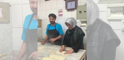 Ak Parti Genel Başkan Yardımcısı Avukat &Ouml;zlem Zengin Tokat usul&uuml; pideyi tanıttı!