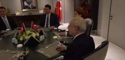 Altılı Masaya aba altından sopa g&ouml;sterdiler! Eğer Kılı&ccedil;daroğlu aday olmazsa...