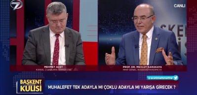 MHP Genel Başkan Yardımcısı Karakaya a&ccedil;ıkladı "CHP adayına kesin karar vermiş!"