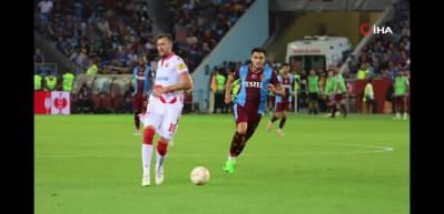 Trezeguet şov yaptı! Trabzonspor Kızılyıldız'ı devirdi