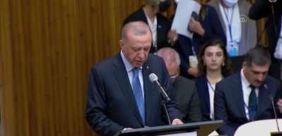 Cumhurbaşkanı Erdoğan, BM'de düzenlenen zirvede konuştu