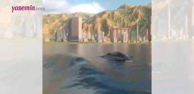 Deniz ve okyanusların dalga boylarını g&ouml;steren animasyon t&uuml;yler &uuml;rpertiyor!