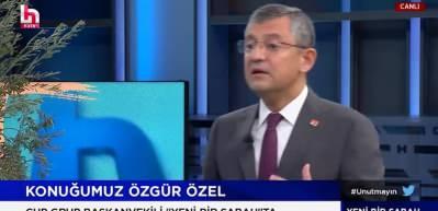 &Ouml;zg&uuml;r &Ouml;zel, Millet İttifakı'nın tek projesi olan parlamenter sisteme d&ouml;n&uuml;ş tezini &ccedil;&uuml;r&uuml;tt&uuml;