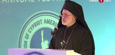 Başpiskopos Elpidophoros: Türk askeri Kıbrıs'tan derhal çekilsin!