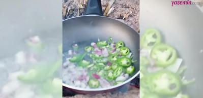 Danilo Zanna'nın çölde soğanlı menemenle imtihanı! 
