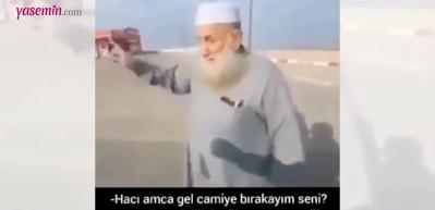 Cuma namazına giden m&uuml;sl&uuml;manın s&ouml;yledikleri herkese ders oldu!