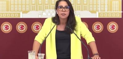 TİP Millevekili Sera Kadıgil, baş&ouml;rt&uuml; nefretini kustu