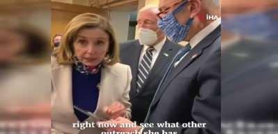 ABD'de Kongre Binası baskınında, kongre liderlerinin korku dolu anları ilk kez g&ouml;r&uuml;nt&uuml;lendi!