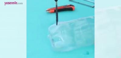 Ağa&ccedil;tan meyve toplamak i&ccedil;in pratik y&ouml;ntem!