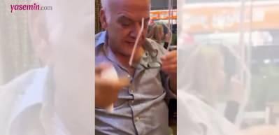 Ahmet &Ccedil;akar g&ouml;zl&uuml;k camlarını &ouml;yle bir temizledi ki! G&ouml;renlerin midesi bulandı