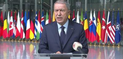  Bakan Hulusi Akar "Yunanistan'la g&ouml;r&uuml;şmeler başlayabilir" a&ccedil;ıklaması yaptı